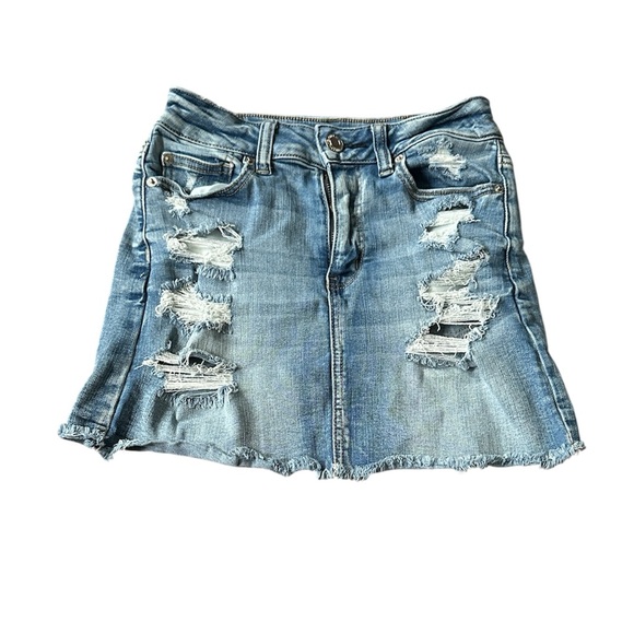 American Eagle Outfitters Dresses & Skirts - American Eagle Outfitters Next Level Stretch Denim Mini Skirt size 2